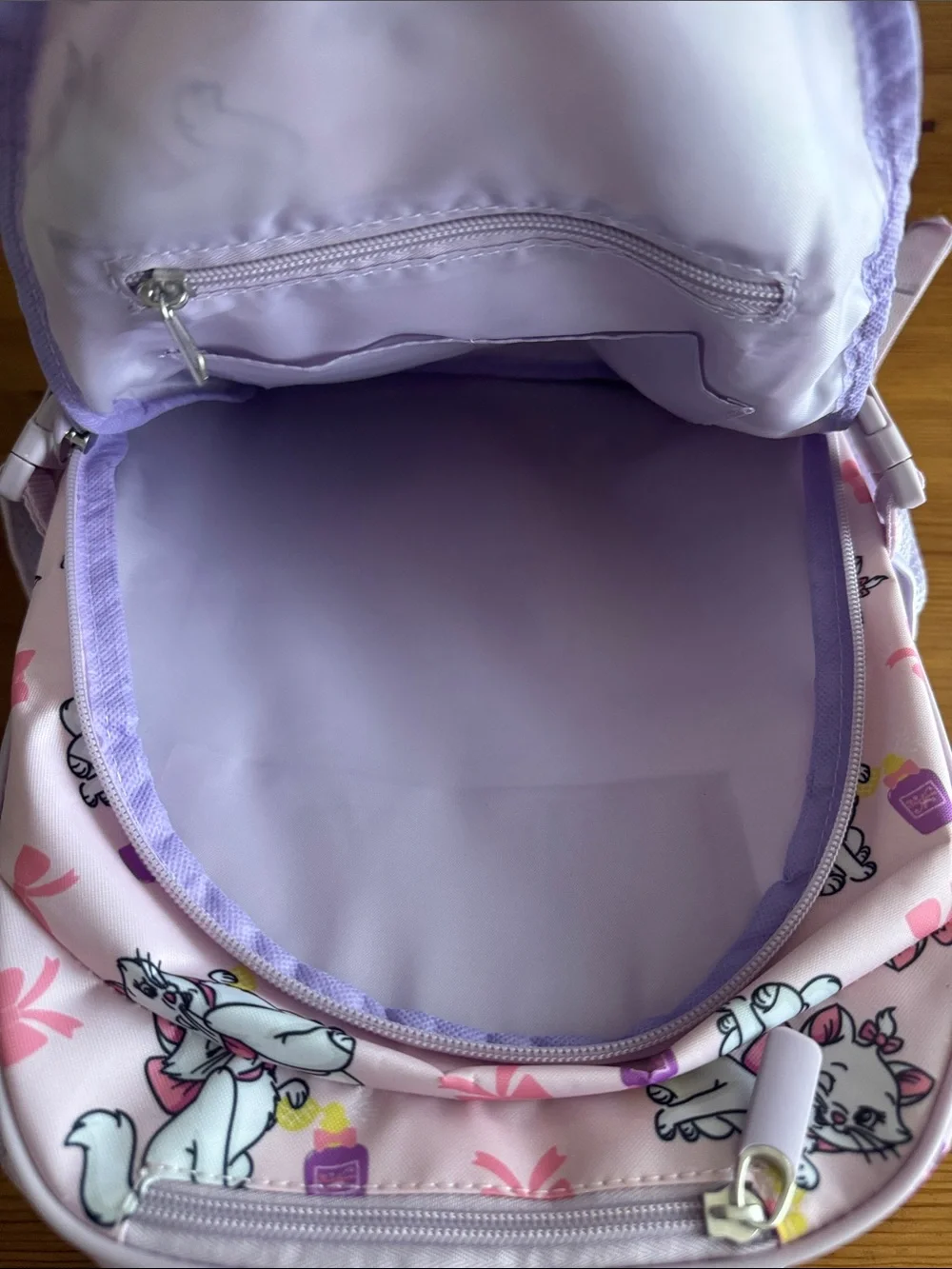 Disney Pink Aristocats “Marie” Kids Backpack with Matching Lunch Box Bag